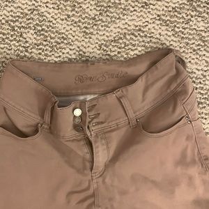 3 button skinny jeans